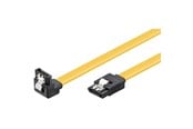 SATA & ATA kabel - Pro SATA Cable - 1 x 90° - Yellow - 1m - 4040849950247