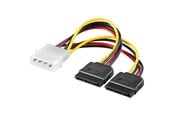 SATA & ATA kabel - Pro SATA Power Cable x2 - 0.13m - 4040849685248