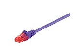 Netværkskabel - Pro LAN CAT 6 UTP - Lilla - 0.5m - 4040849952609