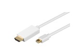 Skærmkabel - Pro Mini Displayport - HDMI - 2m - Hvid - 4040849528613
