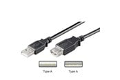 USB kabel - Pro USB-A <-> USB-A - 0.6m - Sort - 4040849686252