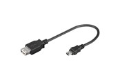 USB kabel - Pro USB Adapter USB A (F)-USB Mini B (M) - 4040849950063
