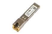 Repeater, boostere, bridges & transceiver - MikroTik S-RJ01 - SFP (mini-GBIC) transceiver module - 1GbE - 10Base-T 100Base-TX 1000Base-T - SFP (mini-GBIC) / RJ-45 - S-RJ01