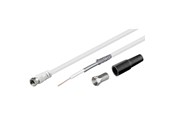 Antennekabel/stik - Pro Antenna Sat cable (F) Kit - 10m - 4040849516245