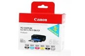 Blæk, Toner & Forbrugsstoffer - Canon PGI-550/CLI-551 / 6496B005 Multi P - 6496B005