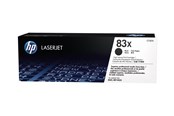Blæk, Toner & Forbrugsstoffer - HP 83X / CF283X High Capacity Black Toner - Lasertoner Sort - CF283X