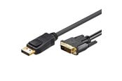 Skærmkabel - Pro DisplayPort - DVI-D - 2m - Sort - DPDVI-D-2
