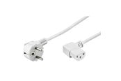 Strømkabel (ekstern) - Pro Power cable C13 2x90° - Hvid - 2m - 4040849954245