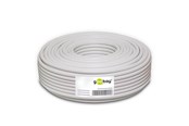 Audio kabel - Pro Speaker Cable white CCA - 25 m - 4040849677519