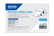 Papir, Fotopapir og Etiketter - Epson Premium Matte Label - Die-cut Roll: 102mm x 51mm / C33S045722 - C33S045722
