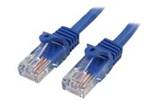 Netværkskabel - StarTech.com Snagless Cat 5e UTP Patch Cable - 45PAT3MBL