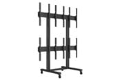 Vægbeslag, AV-Beslag & AV-Møbler - Multibrackets M Public Video Wall Stand Portrait 6-Screens 40-55'' Black - Maks 240 kg - Maks størrelse 55" - 7350073731824