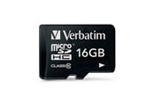 Hukommelseskort - Verbatim Premium MicroSD - 80MB/s - 16GB - 44010