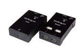 Repeater, boostere, bridges & transceiver - StarTech.com USB2004EXTV 4-Port USB 2.0-Over-Cat5-or-Cat6 Extender - 165ft (50m) - USB2004EXTV