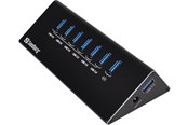 USB hub - Sandberg 7-Port USB 3.0 Hub USB hub - USB 3.0 - 7 ports - Sort - 133-82