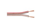 Audio kabel - Pro Speaker Cable 0.5mm Clear - 100m - 4040849151217