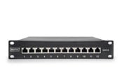 Netværkstilbehør - DIGITUS DN-91612S - 12-Port Cat6 Shielded - Patch Panel - DN-91612S