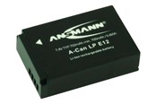 Kamera & objektivtilbehør - ANSMANN A-Can LP-E12 - 1400-0045