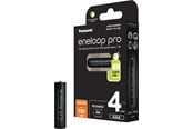 Batteri - Panasonic Eneloop Pro BK-4HCDE/4BE - Battery 4 x AAA - (rechargeable) - 930 mAh - BK-4HCCE/4BE