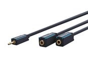 Audio kabel - ClickTronic Headsetadapter f Smartphone - 4040849704918