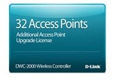 Systemtilbehør (kølepasta mv.) - D-Link Business Wireless Plus License - DWC-2000-AP32-LIC