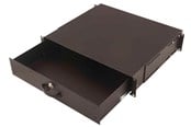 Rack skabe - DIGITUS DN-19 KEY-2U-SW - 2U - Keyboard Drawer & Document Storage - DN-19 KEY-2U-SW