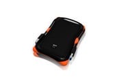 Harddisk - Ekstern - Silicon Power Armor A30 Black - 1TB - Ekstern Harddisk - Orange - SP010TBPHDA30S3K