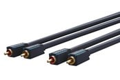 Audio kabel - ClickTronic RCA Stereo Cable - 2m - 4040849703799