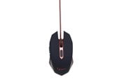 Mus - Gembird USB Gaming Mouse - Gaming Mus - Optisk - 6 knapper - Rød - MUSG-001-R
