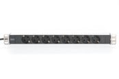 Strømkabel (ekstern) - DIGITUS 8-Port -1U - Aluminum PDU - DN-95401