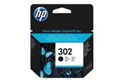 Blæk, Toner & Forbrugsstoffer - HP 302 / F6U66AE Black Ink - F6U66AE
