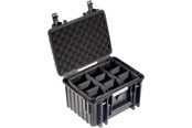 Kameratasker - B&W International Type 2000 Black - 2000/B/RPD