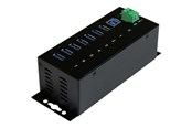 USB hub - StarTech.com 7 Port Industrial USB 3.0 Hub USB hub - USB 3.0 - 7 ports - Sort - ST7300USBME