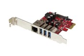 Netværksadapter (netkort, printserver mv.) - StarTech.com PEXUSB3S3GE PCI Express - PEXUSB3S3GE