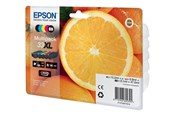 Blæk, Toner & Forbrugsstoffer - Epson 33XL Multipack 5-Pack (Black Yellow Cyan Magenta Photo Black) - C13T33574010