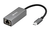 Netværksadapter (netkort, printserver mv.) - Sandberg USB-C Gigabit Network Adapter - 136-04