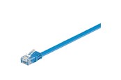 Netværkskabel - Pro LAN CAT 6 UTP Flat - Blå - 1m - 4040849964015