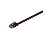 Netværkskabel - Pro LAN CAT 6 UTP Flat - Brun - 5m - 4040849958977