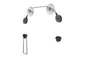 Vægbeslag, AV-Beslag & AV-Møbler - Pro TV Mount - EasyMount L - Maks 50 kg - Maks størrelse 55" - 4040849634901