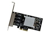 Netværksadapter (netkort, printserver mv.) - StarTech.com 4-Port Gigabit Ethernet Network Card - ST4000SPEXI