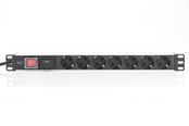 Strømkabel (ekstern) - DIGITUS 7-Port - 1U - Aluminum PDU - DN-95407