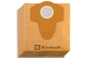 Støvsugerposer - Einhell støvpose i papir 20 liter til våd-/tørstøvsuger 5 stk - 2351152