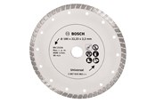 Værktøj - Bosch Diamantskæreskive Turbo, Ø 180 mm - 2607019482