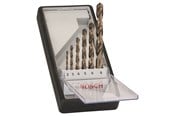 Bor & bits - Bosch Robust Line-metalborsæt HSS-Co med 6 dele - 2607019924