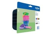 Blæk, Toner & Forbrugsstoffer - Brother LC221VALBP / LC 221 Value Pack 4-Pack Ink - LC221VALBP