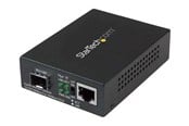 Repeater, boostere, bridges & transceiver - StarTech.com Gigabit Ethernet Fiber Media Converter with Open SFP Slot - MCM1110SFP