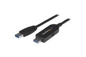 Netværksadapter (netkort, printserver mv.) - StarTech.com USB 3.0 Data Transfer Cable for Mac & Windows - USB3LINK