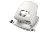 Hulapparater & Hæftemaskiner - Leitz Hulapparat 5006 Style NeXXt, 2-huls 30 ark metal Arktisk hvid - 50060004