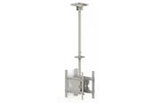 Vægbeslag, AV-Beslag & AV-Møbler - Multibrackets M Public Ceilingmount Medium Back to Back 3000 White - Maks 50 kg - Maks størrelse 55" - 7350073732500