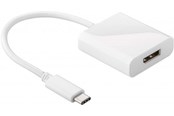 Skærmkabel - Pro USB 3.1 C - DisplayPort - White - 4040849662577